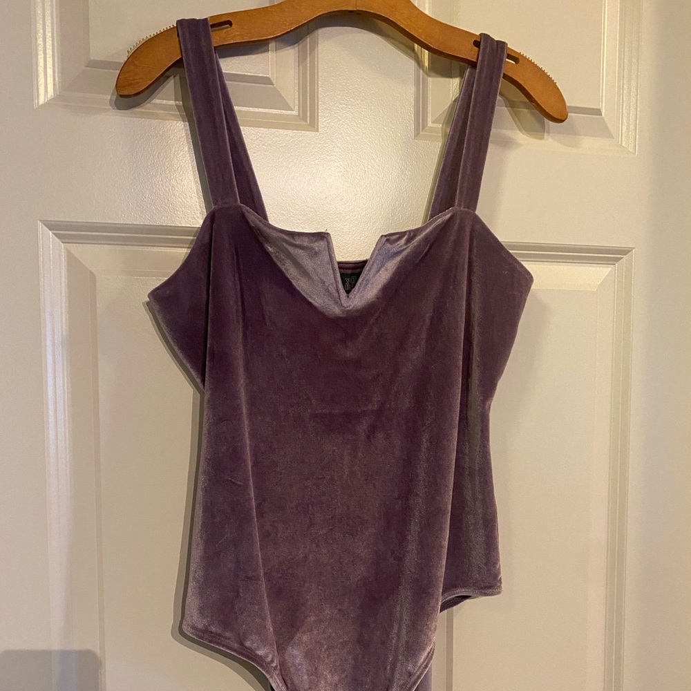 Wild Fable | Velvet Bodysuit